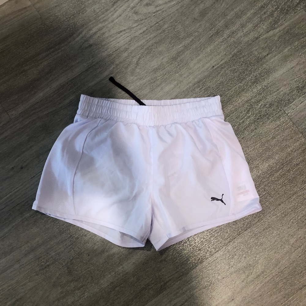 New Puma lilac Athletic Shorts Lightweight Breathable Design XS